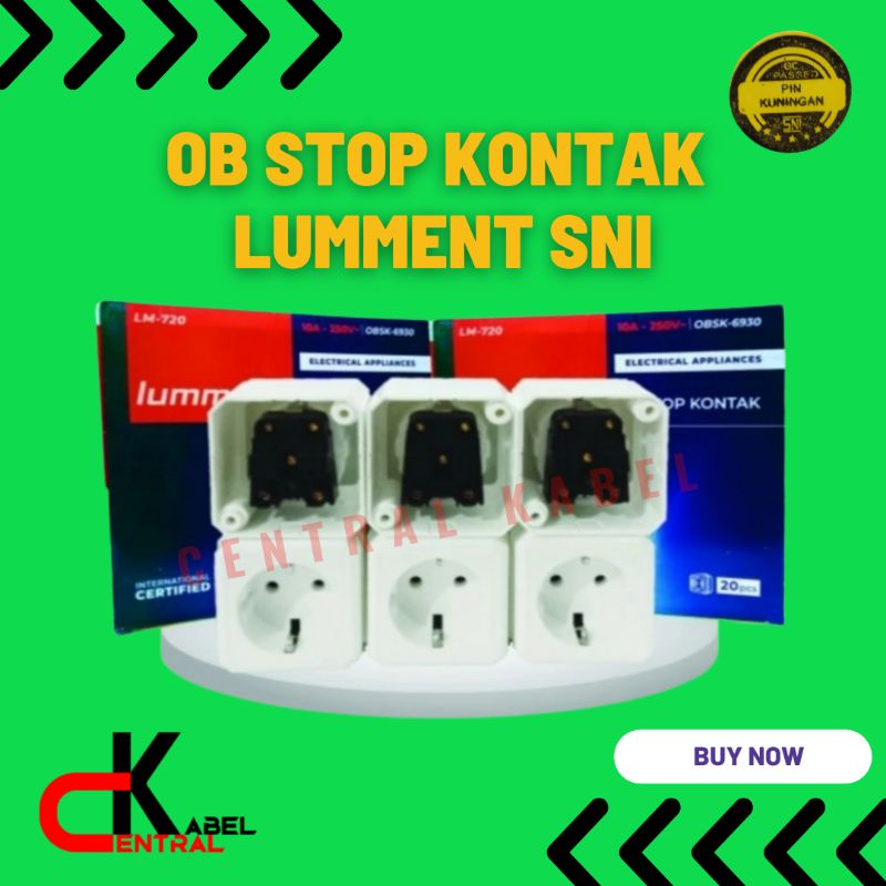 Ob Stop Kontak Lumment SNI