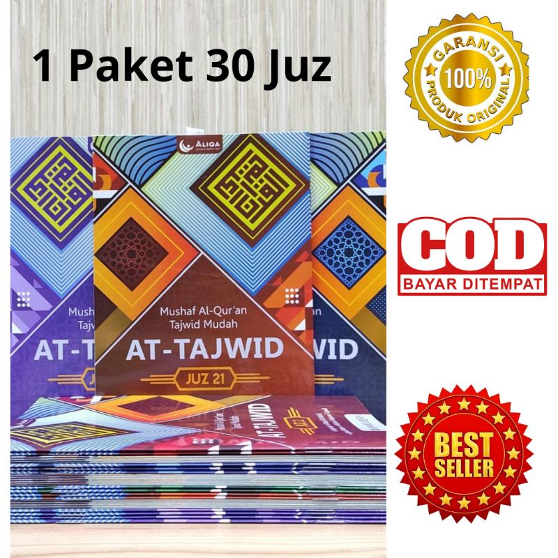 AL QUR'AN AT-TAJWID PER JUZ ALIQA PER JUS A5