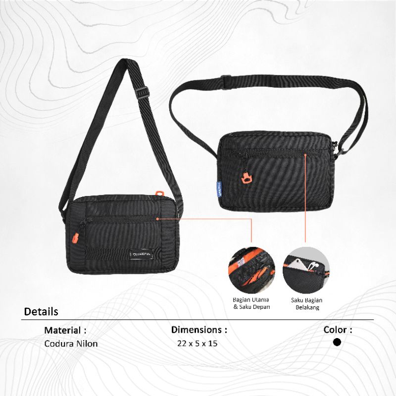 Tas Selempang X7 Useful Premium - Tas Selempang Pria Keren - Tas Murah Bagus Berkualitas - Waistbag Original