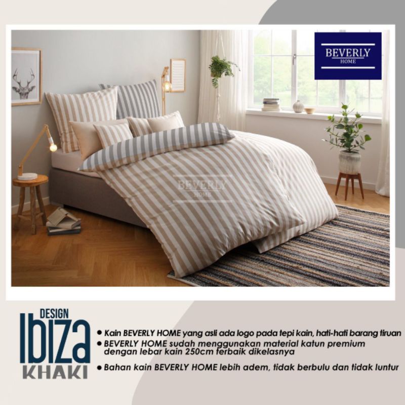 SPREI SET & BEDCOVER BEVERLY MOTIF IBIZA