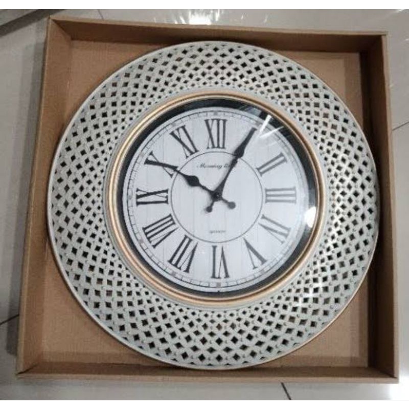 WALL CLOCK VINTAGE Jam dinding