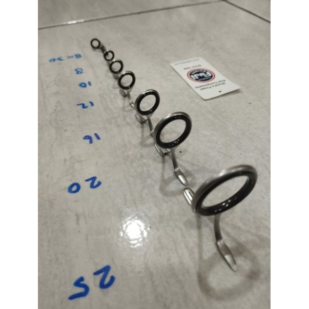 RING GUIDE FUJI CCBSLVOG ISI 7PC ORIGINAL, RING JORAN JIGING