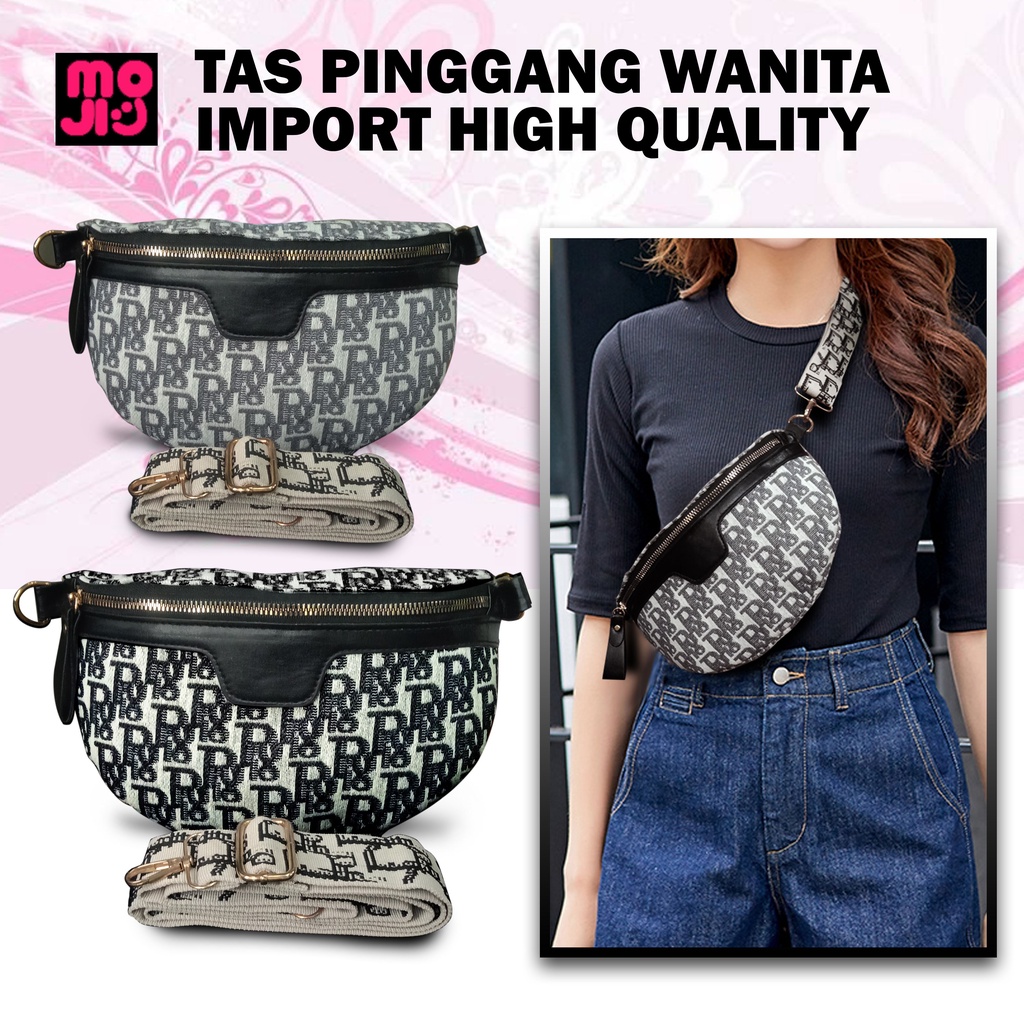Waist Bag Wanita Import - Tas Wanita - Tas Pinggang Import High Quality - Tas Selempang Wanita