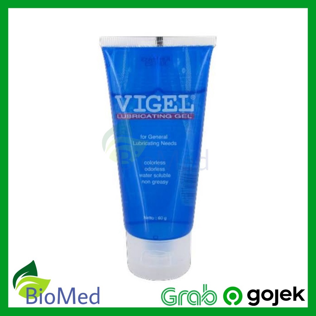 Vigel Lubricating Gel 60 gram Pelumas Pelicin General Lubricant