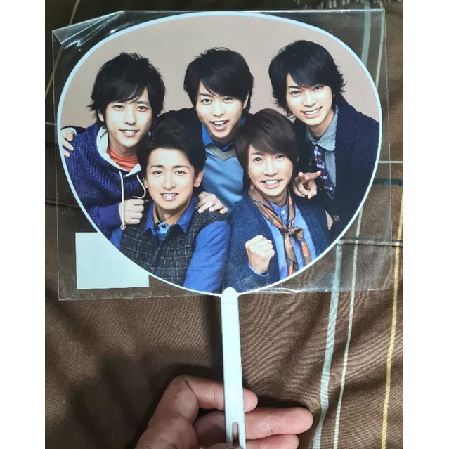 Mini Uchiwa Arashi Love