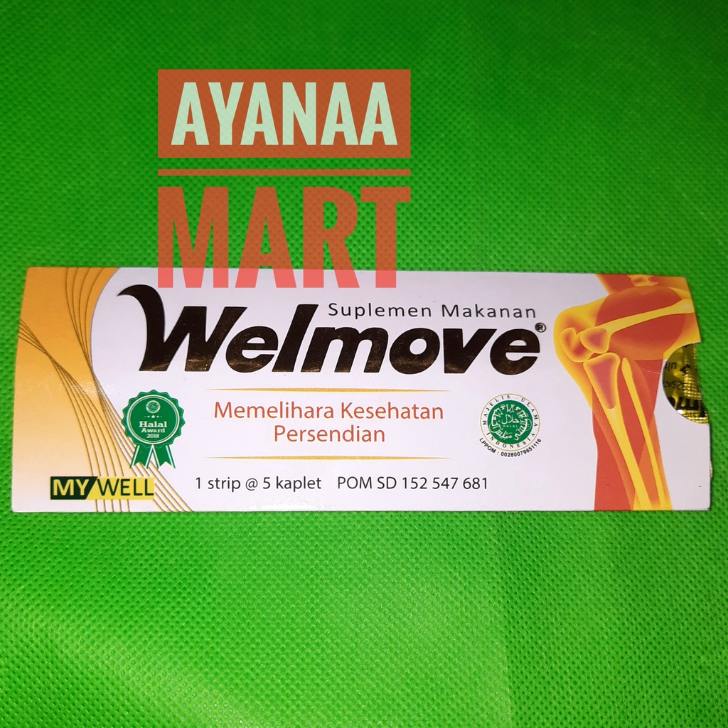 Welmove 5 Kaplet - Obat Nyeri Sendi