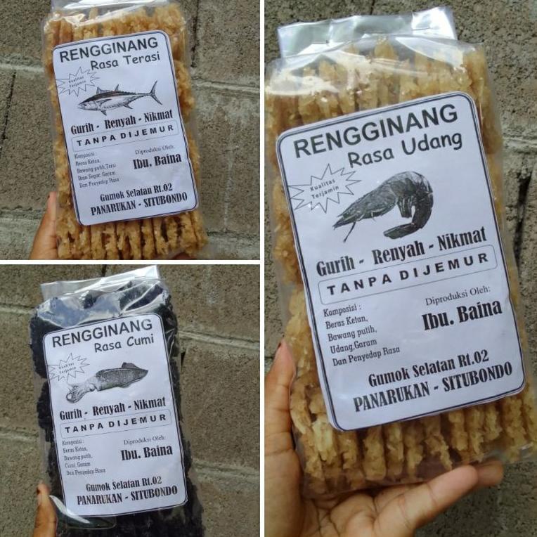 

STOCK TERBATAS P856 rengginang asli Situbondo. 500gr ト