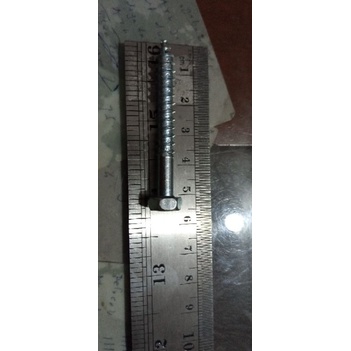 lag screw 1/4 sekrup 5.5cm s10