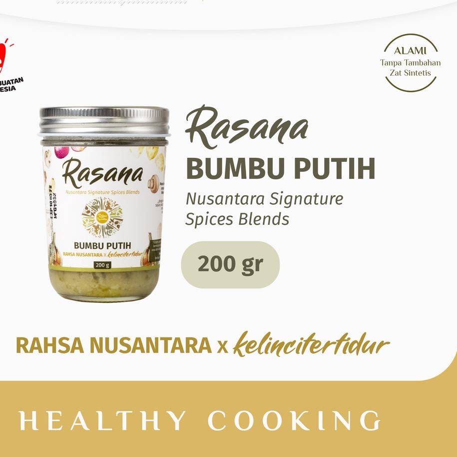 

Promo⭐RASANA - Bumbu Dasar Putih by Rahsa Nusantara | Alami Tanpa Pengawet