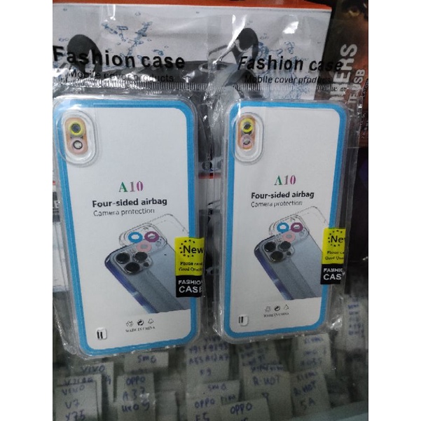 Softcase Samsung A10 Silikon Casing Case Bening Transparan Pelindung Pro Camera