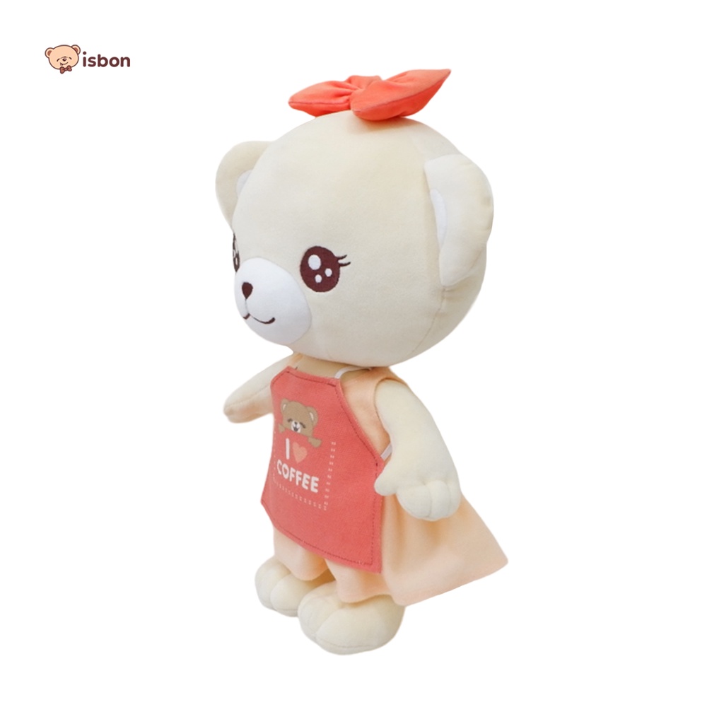 Boneka Beruang Mochi Mocha Koki Chef Cafe Waiters Couple Cowok Cewek Rila by Istana Boneka