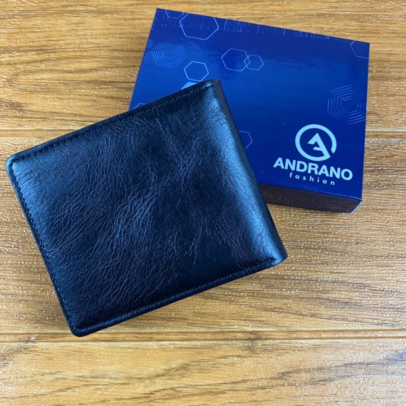 ANDRANO DOMPET PRIA LIPAT KULIT SINTETIS DOMPET PRIA LIPAT DOMPET PRIA PU LEATHER DOMPET LIPAT EMBOS ANDRANO