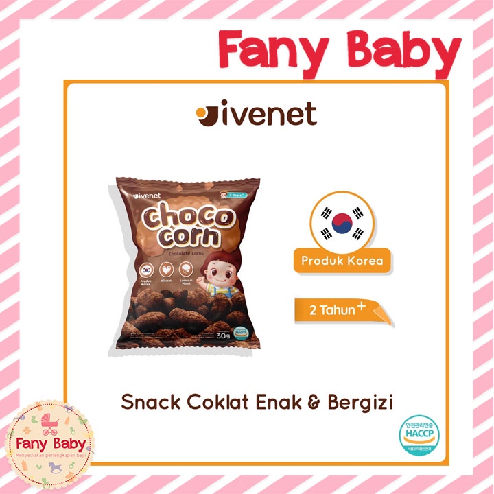 IVENET CHOCO CORN 30GR