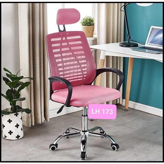 Jual Kursi Kantor Jaring Kursi Staff Kursi Kerja Frasser Pink Pink Lh ...