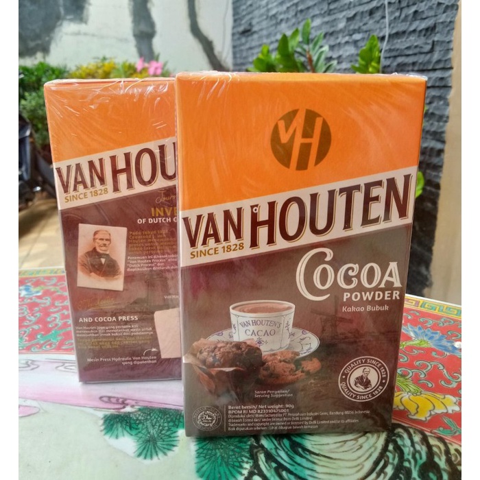 

COKLAT-BUBUK- COKLAT BUBUK / COCOA POWDER / KAKAO BUBUK VANHOUTEN 90 GR -BUBUK-COKLAT