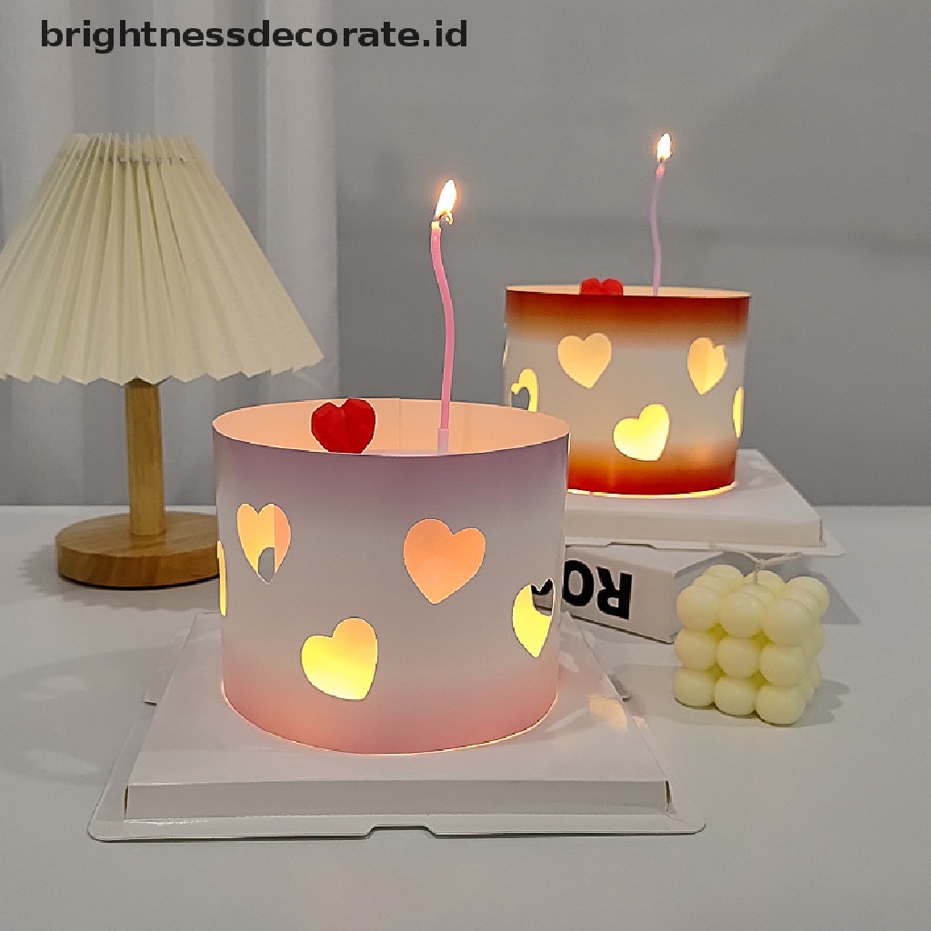 [Birth] Cake Surround Film Transparan Kerah Kue Aksesoris Baking Alat Kue Dapur [ID]