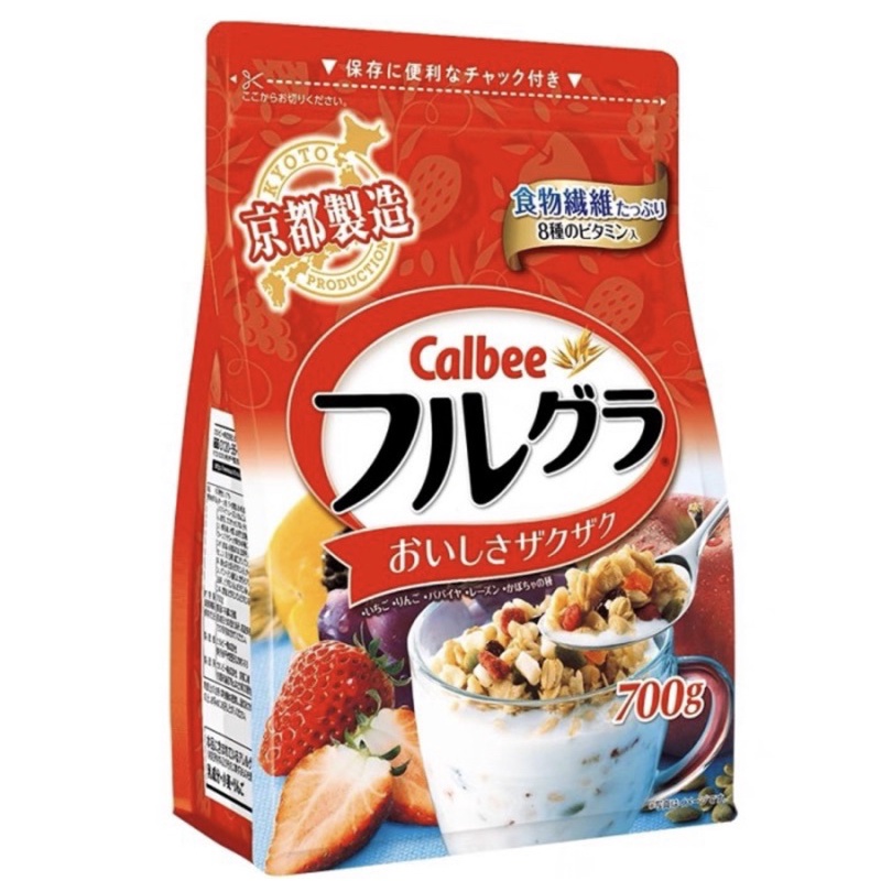 

Calbee Granola Cereal Fruit 700Gr - JAPAN