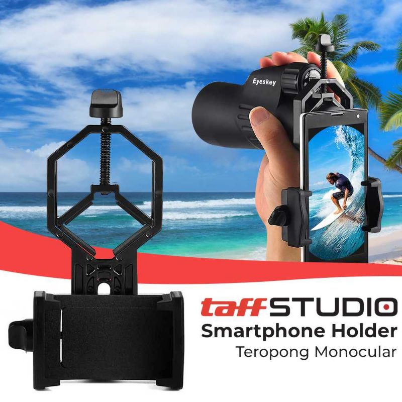 TaffSTUDIO Smartphone Holder Teropong Binocular Monocular - CM4