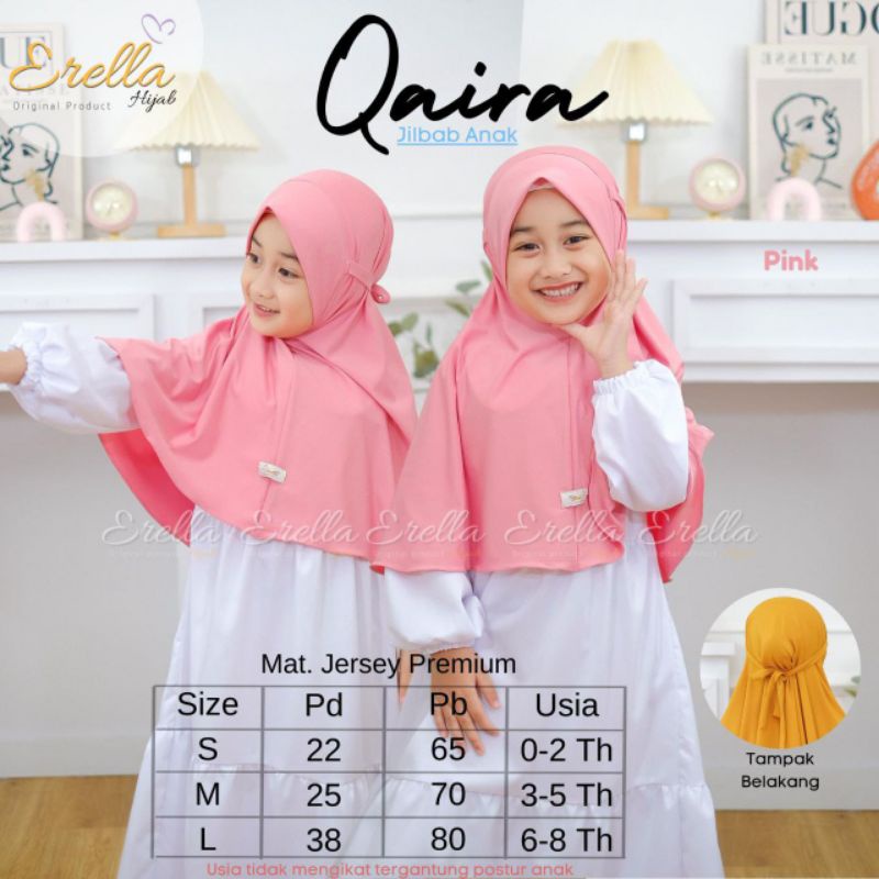 QAIRA JILBAB ANAK BY ERELLA