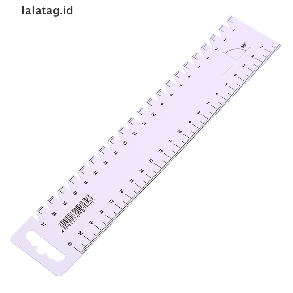 [lalatag] Penggaris Jahit Patchwork Quilg Kain Cloth Cutg Tailor Scale Alat Jahit [ID]