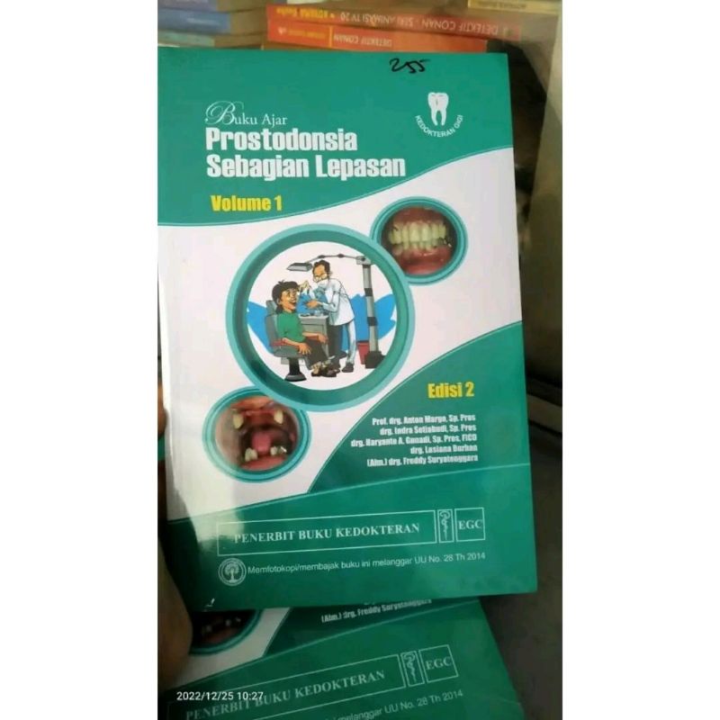 Buku Ajar Prostodonsia Sebagian Lepasan Volume 1 Edisi 2
