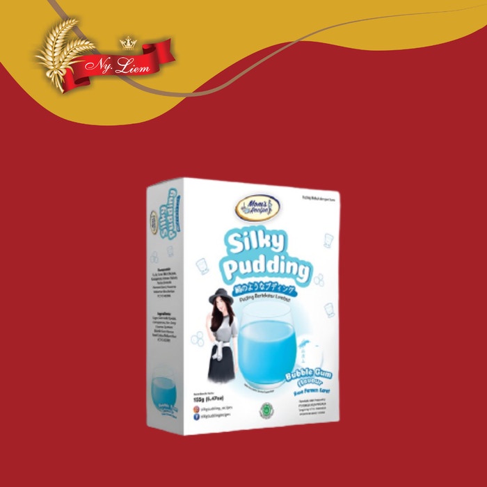

MOM'S RECIPE Silky Pudding Bubble Gum / Permen Karet 155gr