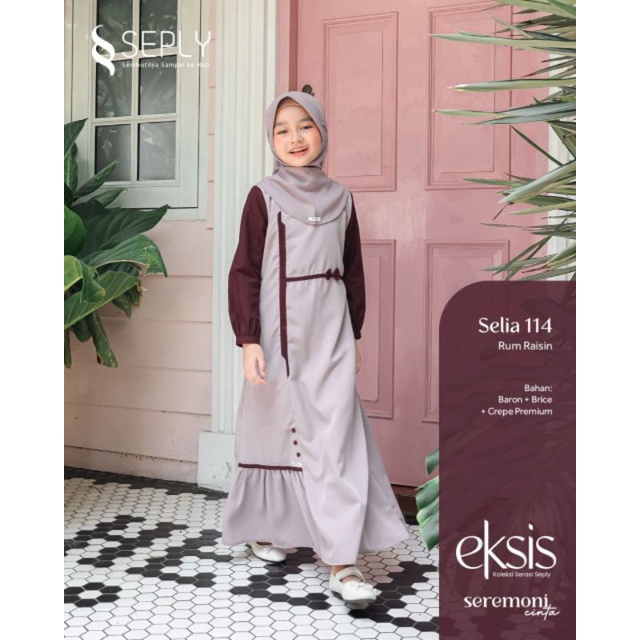 Sarimbit Seply 2023 Eksis 191 Rum Raisin Gamis Meyra 126 Koko Kaseo 159