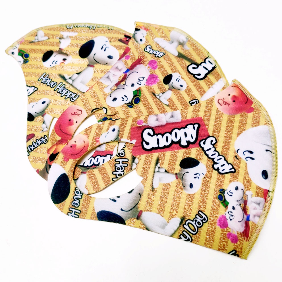 Masker Anak Bahan SCUBA PREMIUM Karakter Princess Superhero