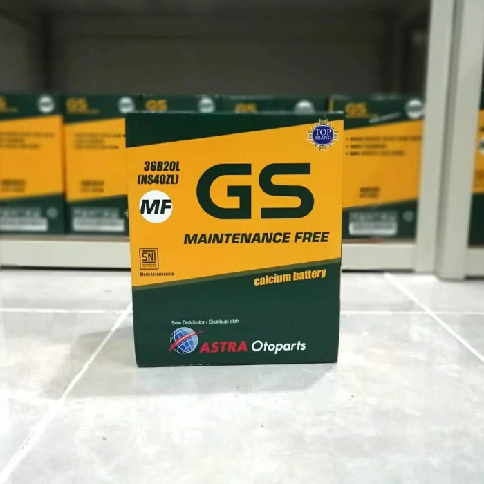 Part Mobil Aki Mobil Agya, Ayla, Calya, Sigra, Brio Gs Astra Mf Ns40Zl Aki Kering
