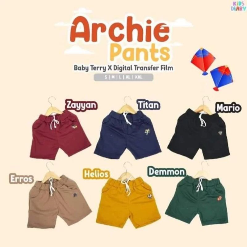 ARCHIE PANTS JUNIOR AND KIDS