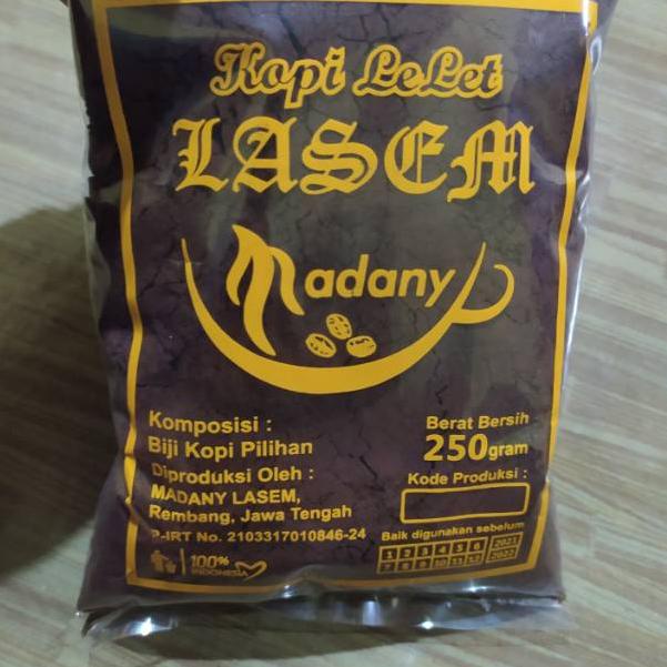 

PALING LARIS G852 KOPI LELET LASEM MADANY 250gram ㅨ