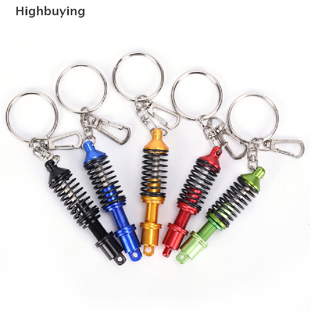 Hbid Coilover Damper Suspensi Shock Absorber Keychain Keyring Gantungan Kunci Adjust Glory