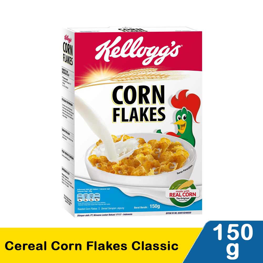 

Kellogg's Cereal Corn Flakes Classic 150 Gram