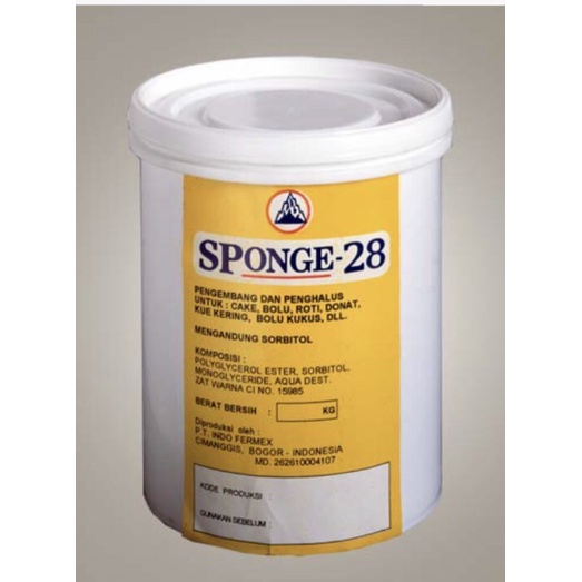 

Cake Improver Pelembut Pemgembang Kue Sponge28 100gr
