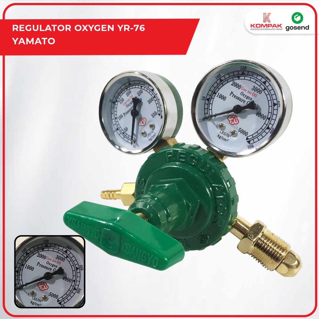Yamato Regulator Las Oksigen YR76
