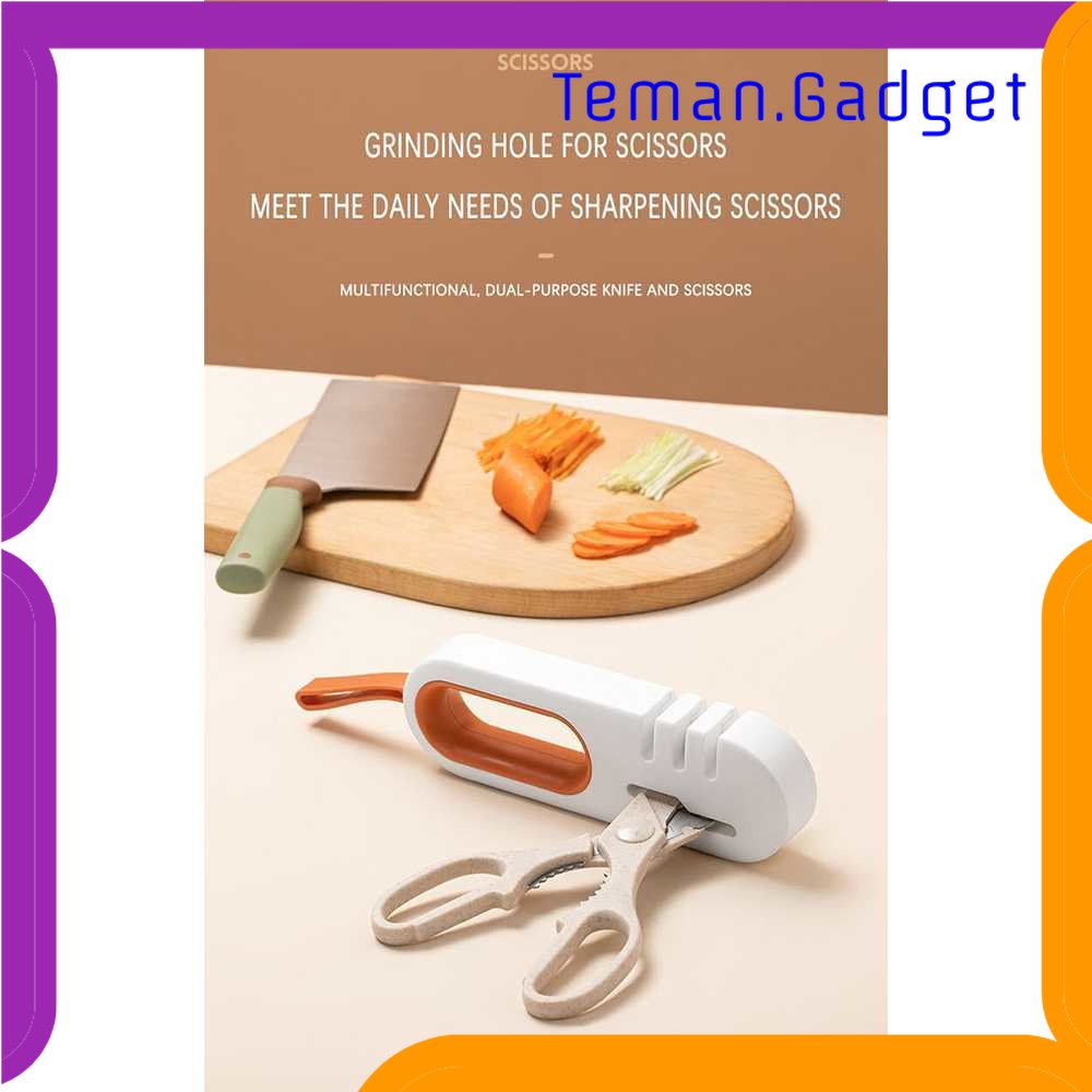 TD - DPR HIPS Pengasah Pisau 4 in 1 Diamond Sharpening Wetstone Knife - MY312