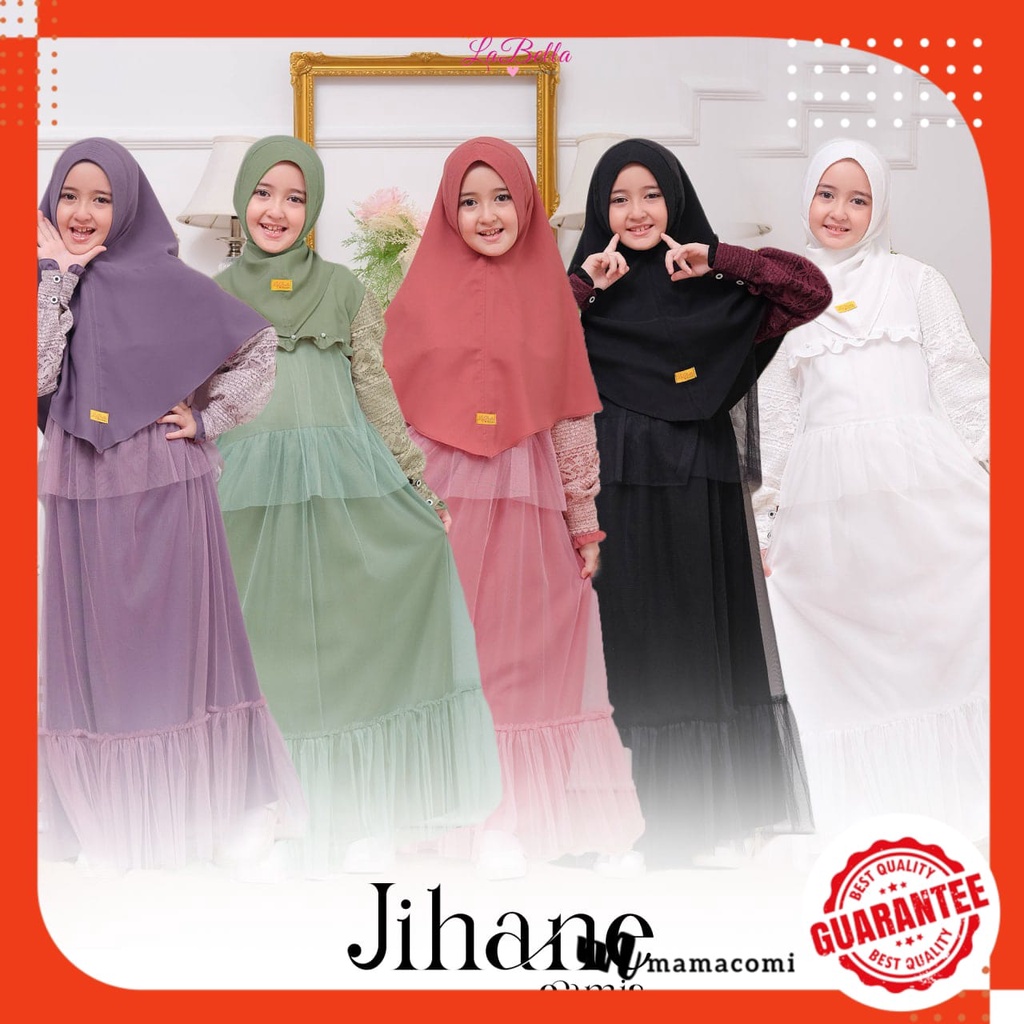 Gamis Brokat Jihane by Labella