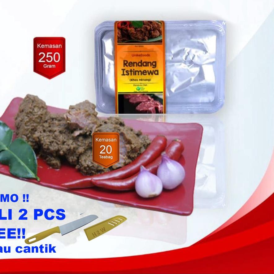 

COD | KG7|Unikefood Rendang Sapi Istimewa Padang Asli Premium 250gram