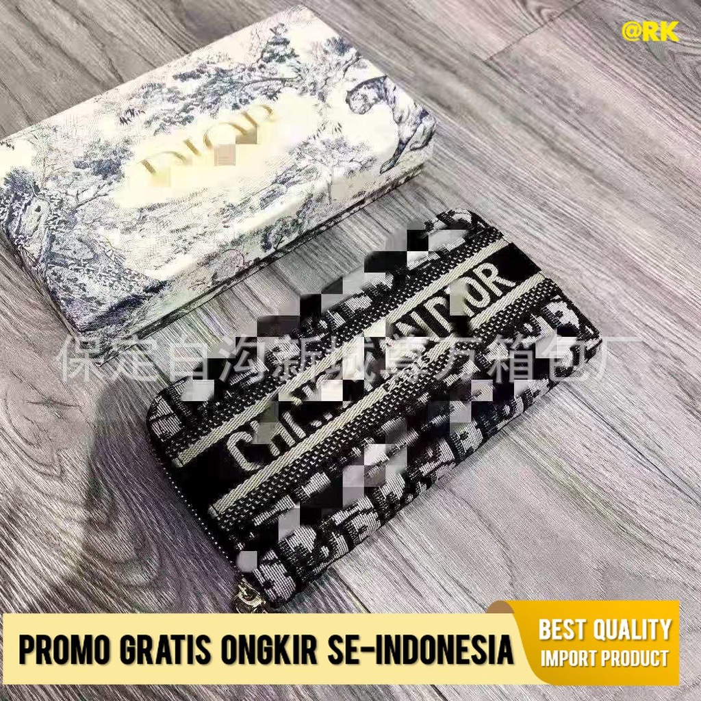 Dompet Wanita 2020  D Wanita Panjang Dompet Beberapa Slot Kartu Tas Wanita Street Fashion Ponsel Tas