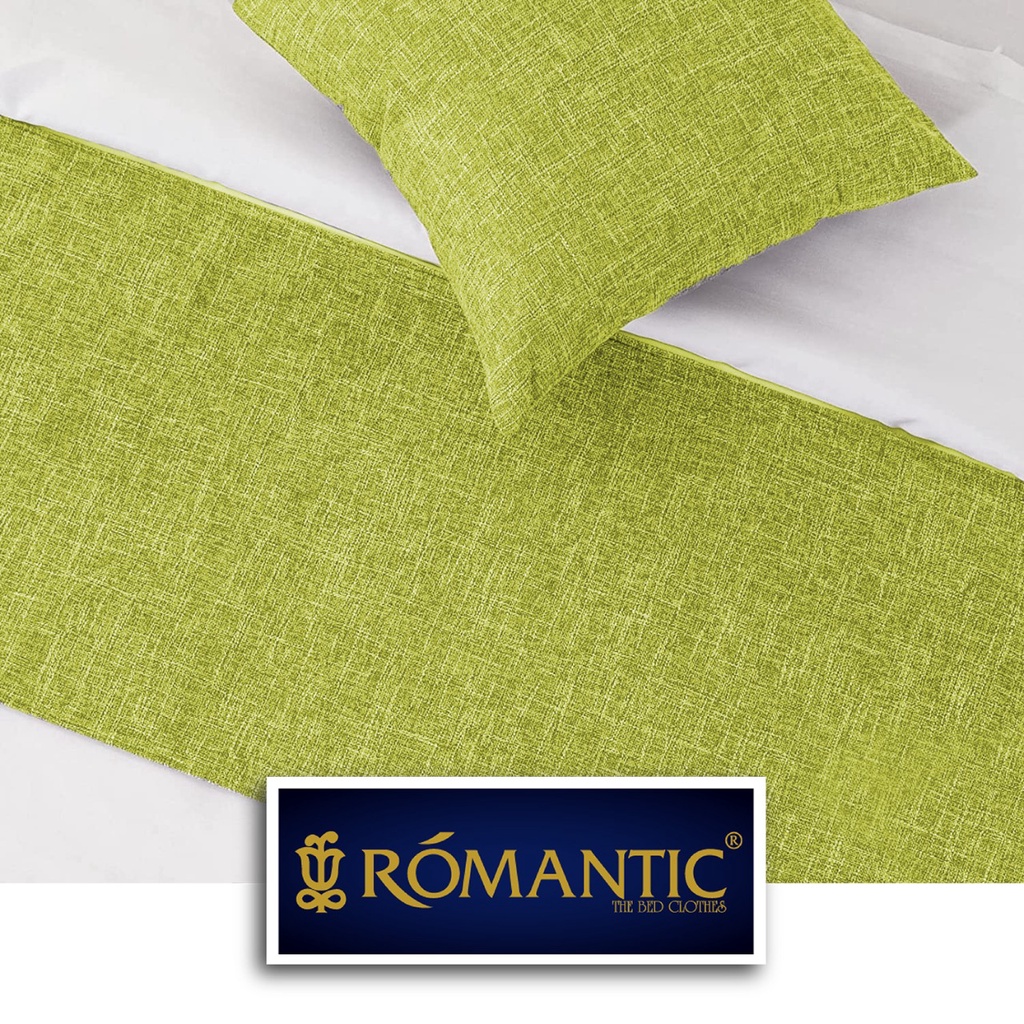 Bed Runner / Selendang kasur Lime Grass by ROMANTIC standard Hotel minimalis