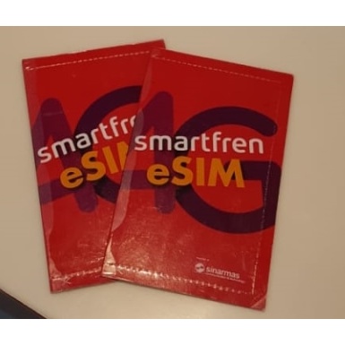 E-Sim SmartFren Nomor Cantik Saldo