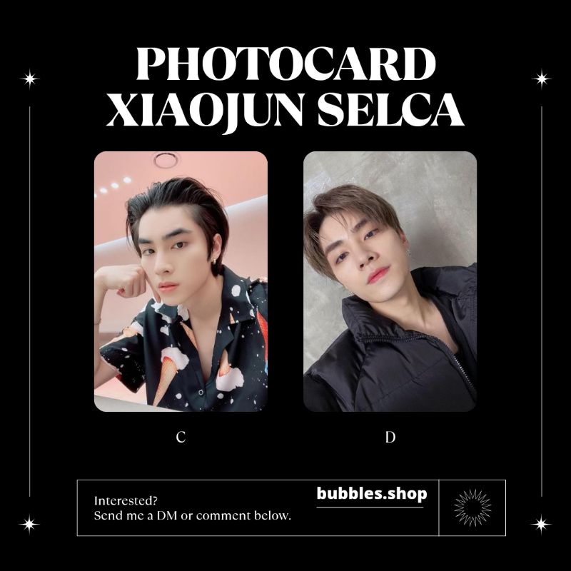 PHOTOCARD UNOFFICIAL XIAOJUN WAYV SELCA