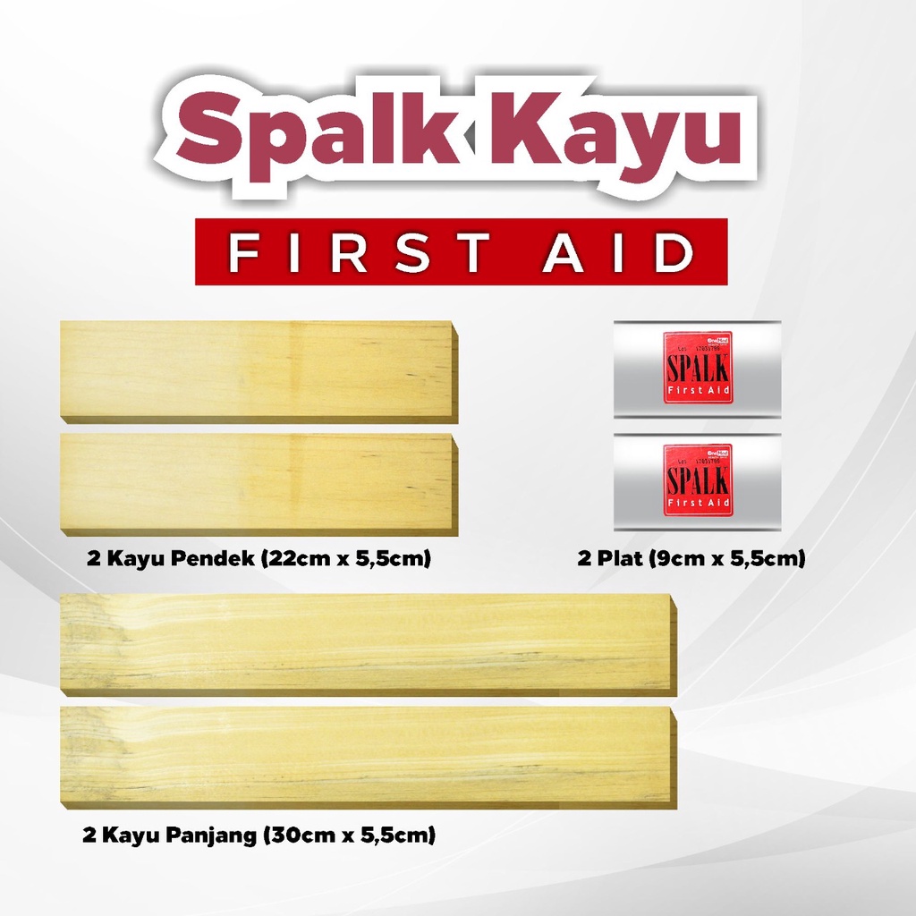 Spalk First Aid Kayu OneMed