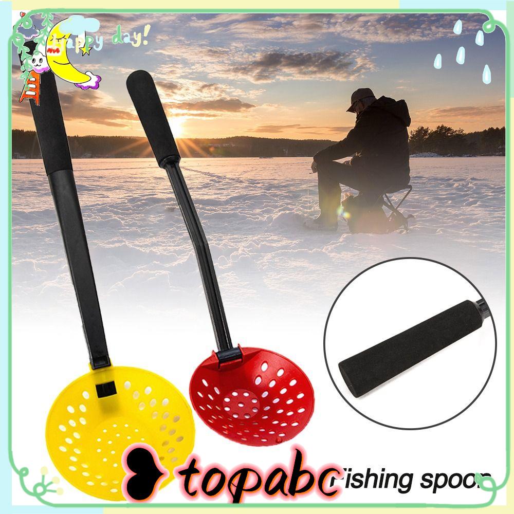 Sendok Pancing TOP Ice High Quality Foldable Tool Plastic