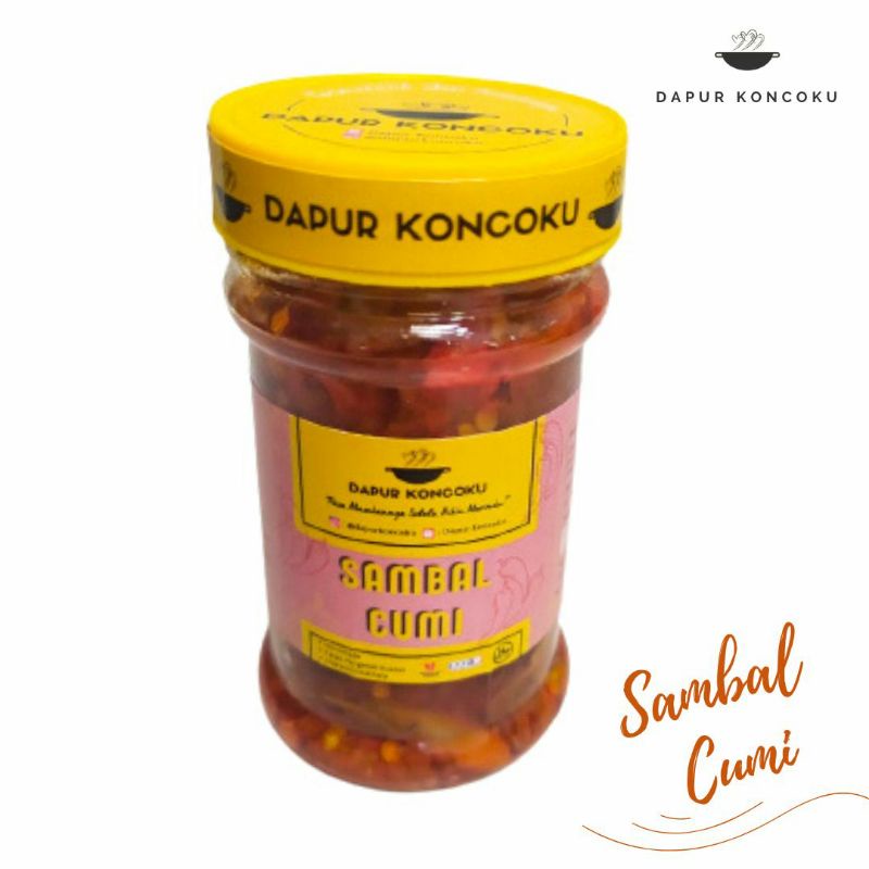 

[Dapur Koncoku] SAMBAL CUMI - Solusi Makan Nikmat Harga Hemat Merakyat!