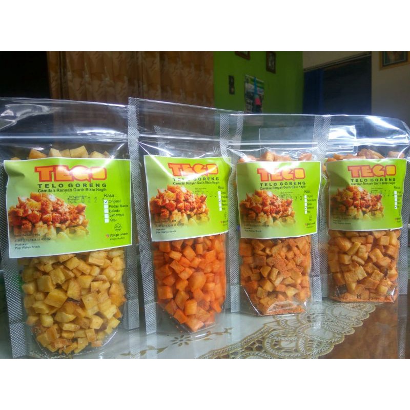 

TEGO Snack (Singkong balok / keripik singkong)