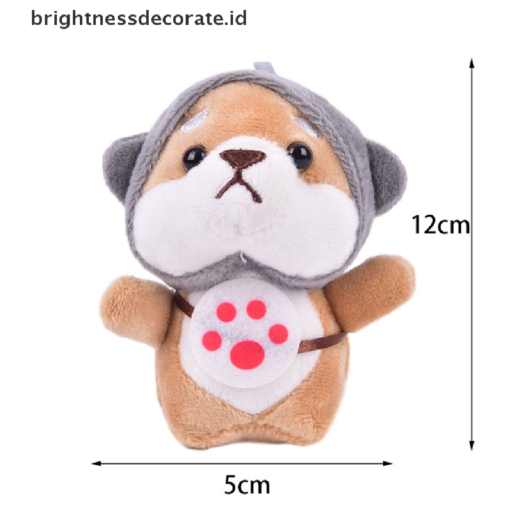 [Birth] Liontin Anjing Shiba Inu Plush Key Ring Lucu Mewah Gantungan Kunci Tas Liontin Telepon [ID]