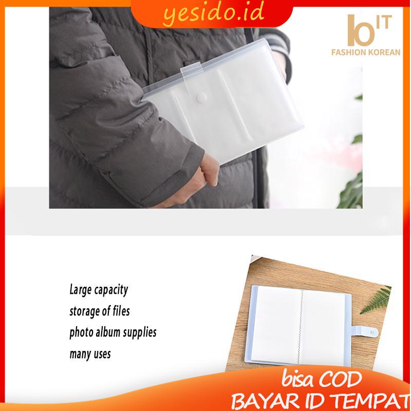 [COD✨Ready stock]240 album foto kartu nama kursi kartu nama buku tiket film kereta api buku penyimpa