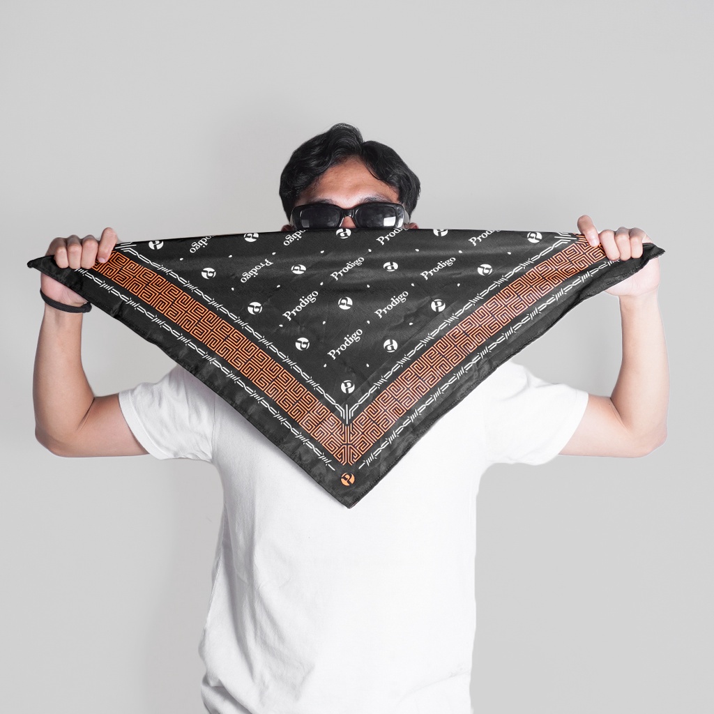 Prodigo * Slayer Bandana Ulos motif 4 | Paisley Scarf Syal Ikat Kepala | Masker Penutup Mulut Berkendara
