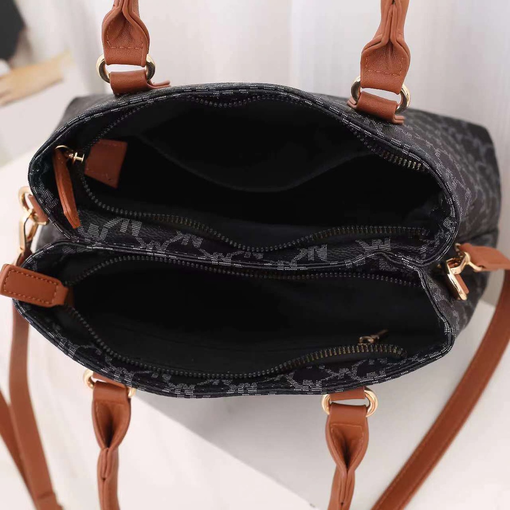 Tas sling bag wanita Damier NK mini 2 Ruang Resleting Handbag Wanita New Style Fashion free Tali Panjang #217